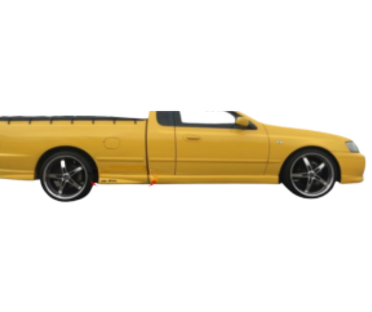 BA BF Ute XR6 XR8 (2002 - 2008) Ute Side Skirt Pods to suit Tub Middle Session (Pair)