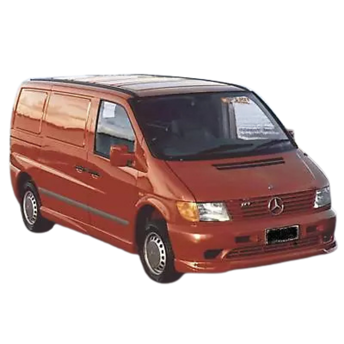 Mercedes Vito Van Front Lip Spoiler (6/1999-)