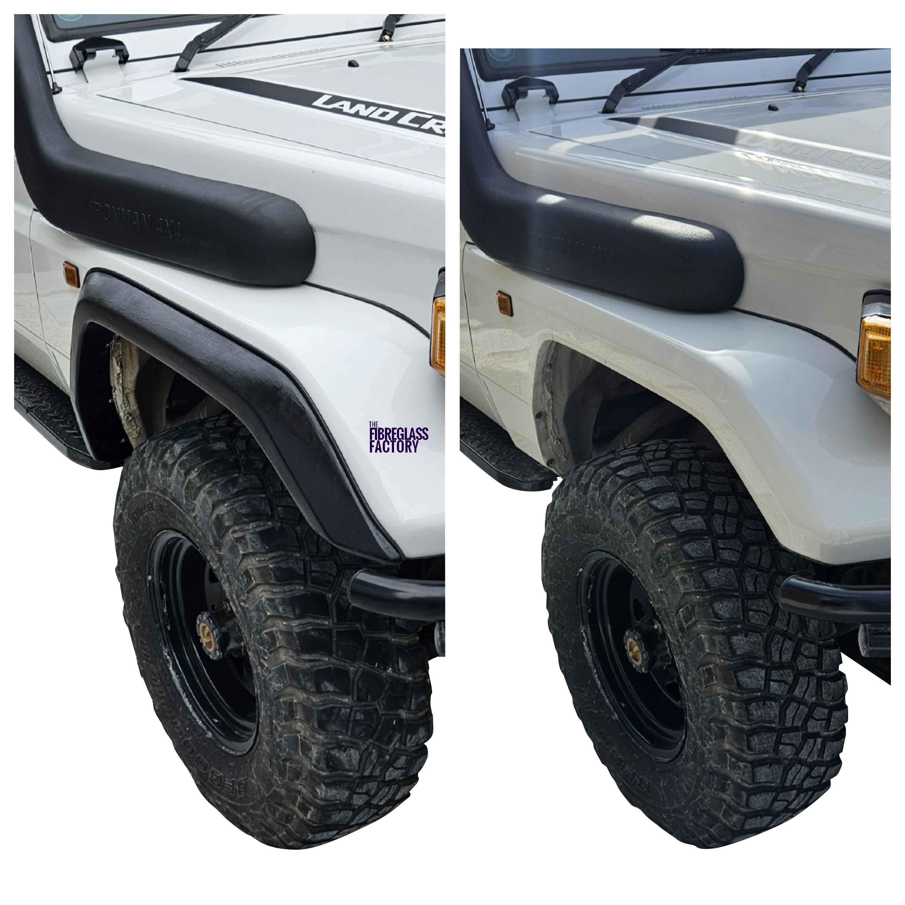 75 Series Front Flares Suits Landcruiser