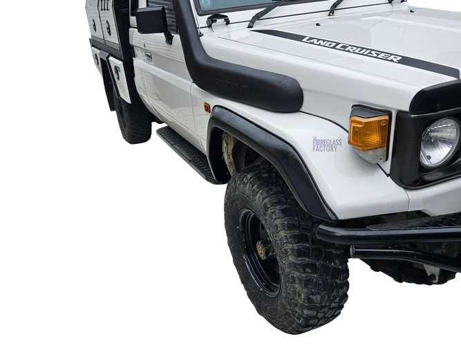 75 Series Front Flares Suits Landcruiser & Fitting Kit