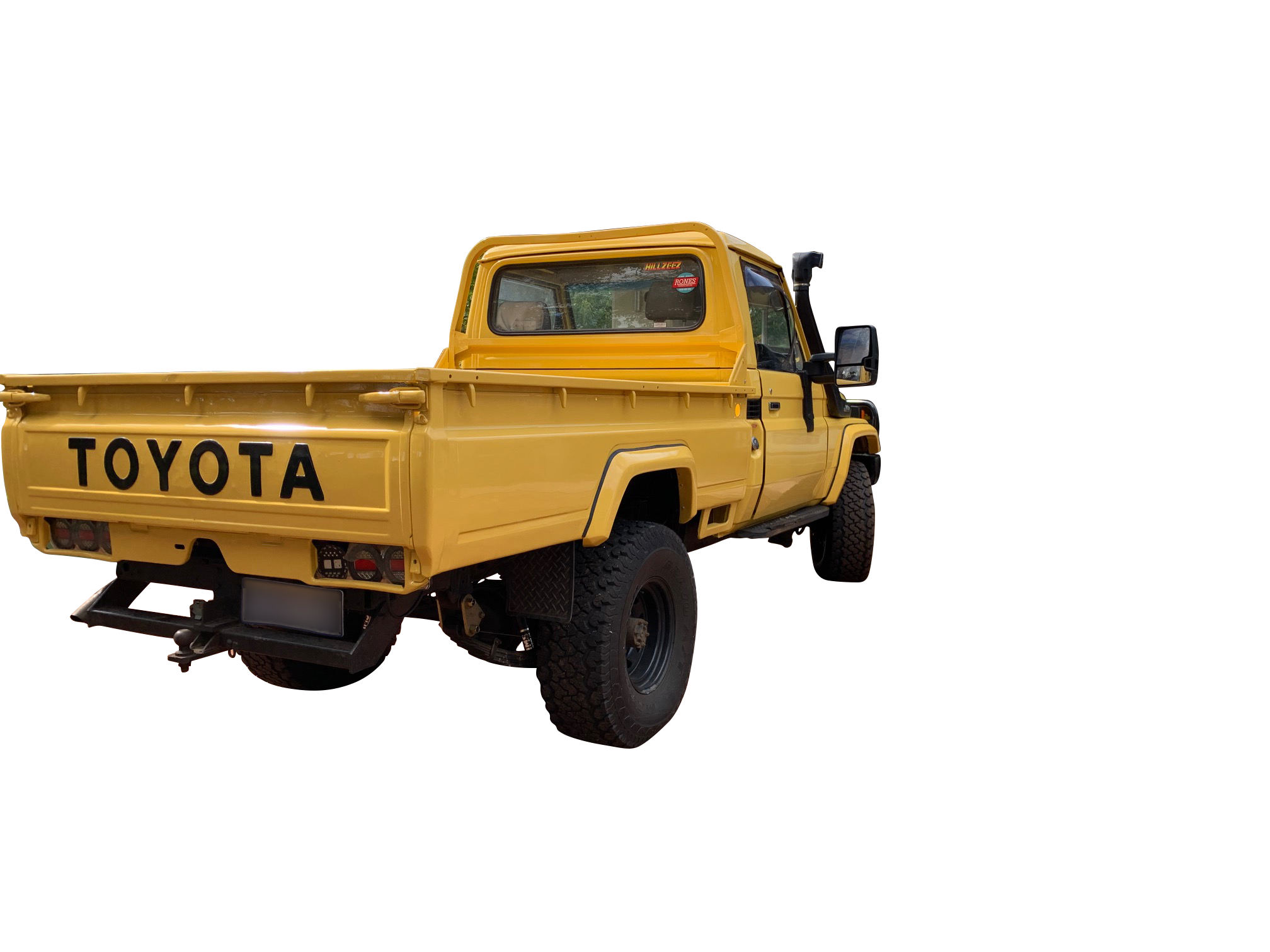 75 Series Ute Rear Flares Suits Landcruiser