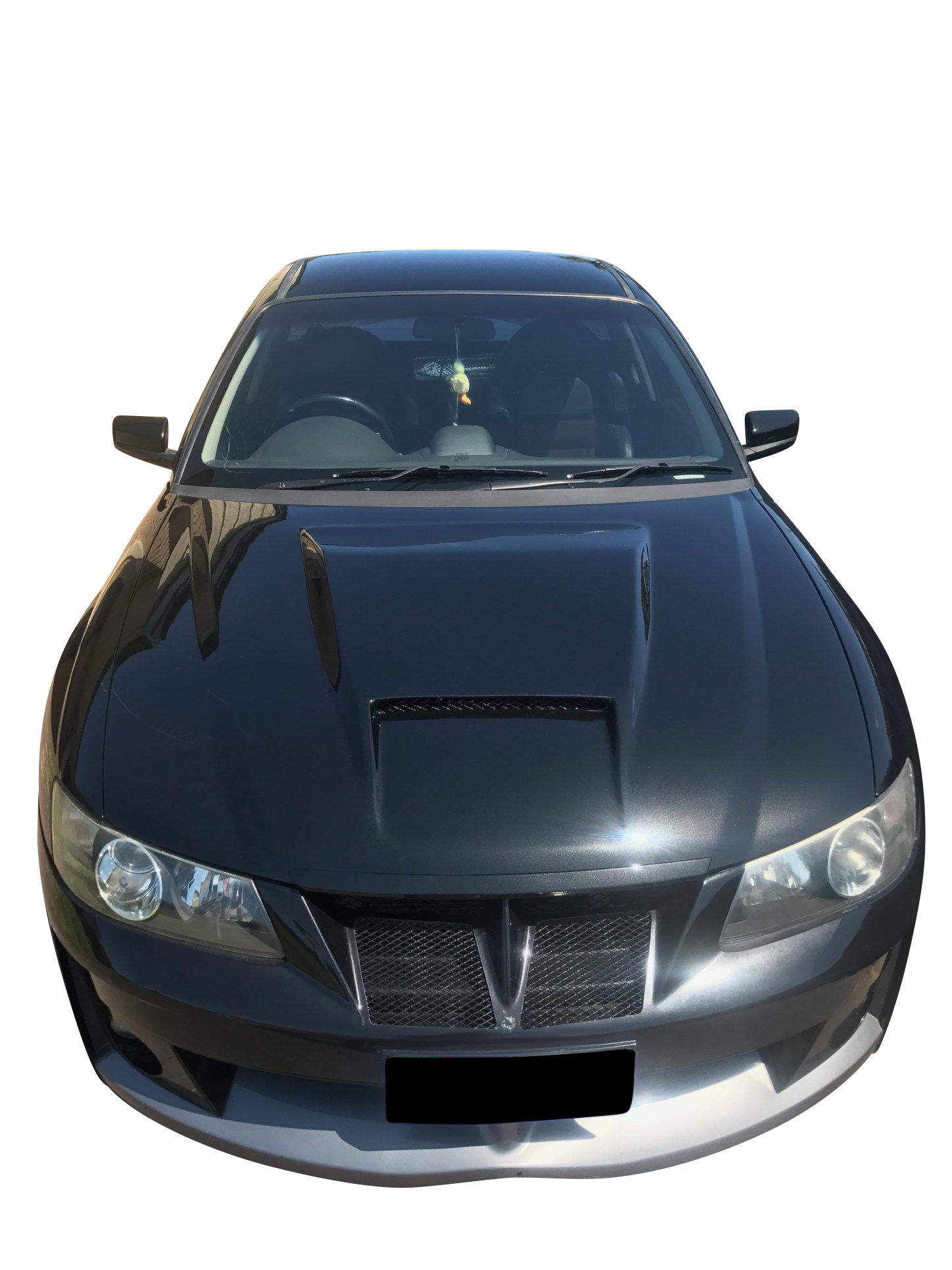 BA BF Bonnet Bulge Scoop with Air Intake Tray - Hump Boss XR8 XR6