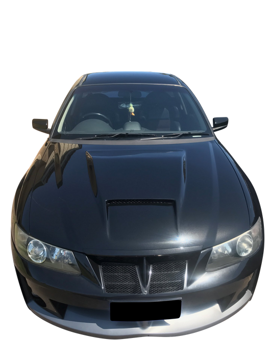 BA BF Bonnet Bulge Scoop with Air Intake Tray - Hump Boss XR8 XR6
