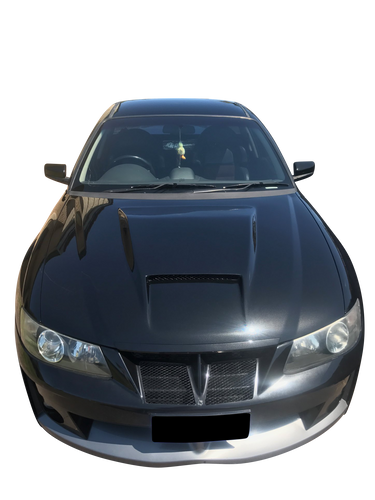 BA BF Bonnet Bulge Scoop with Air Intake Tray - Hump Boss XR8 XR6