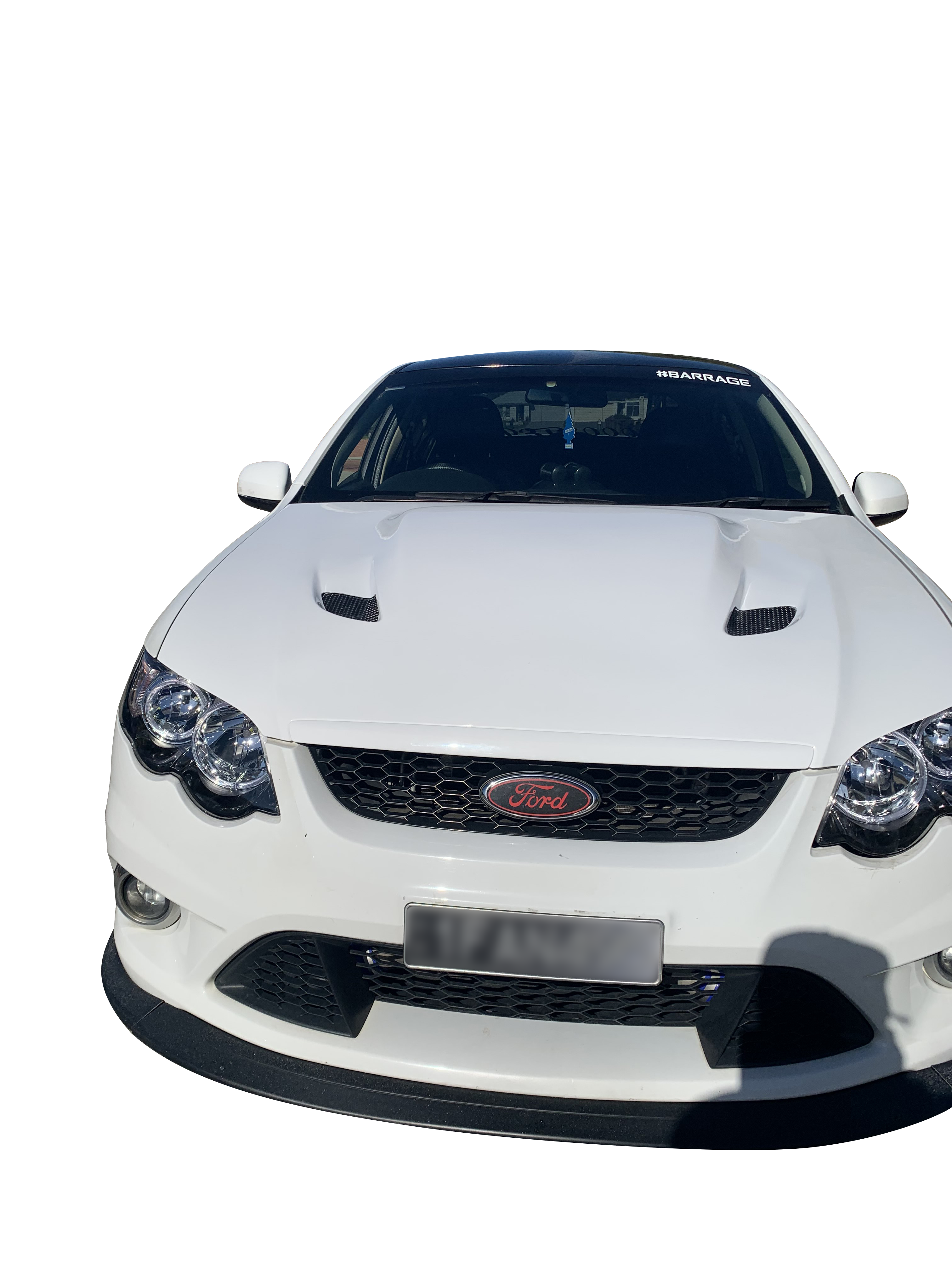 FG GT Style Bulge Bonnet Scoop Boss