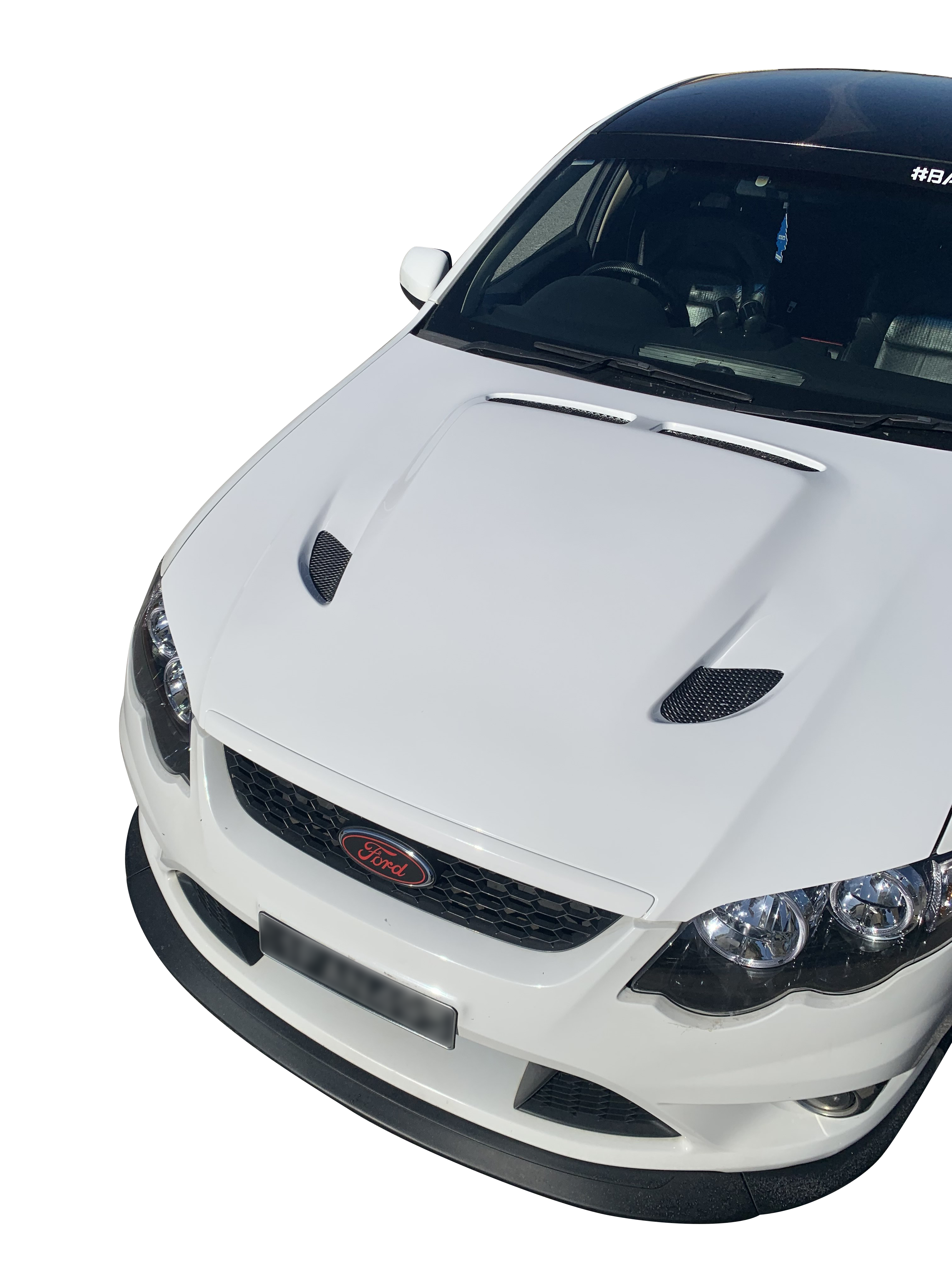 FG GT Style Bulge Bonnet Scoop Boss