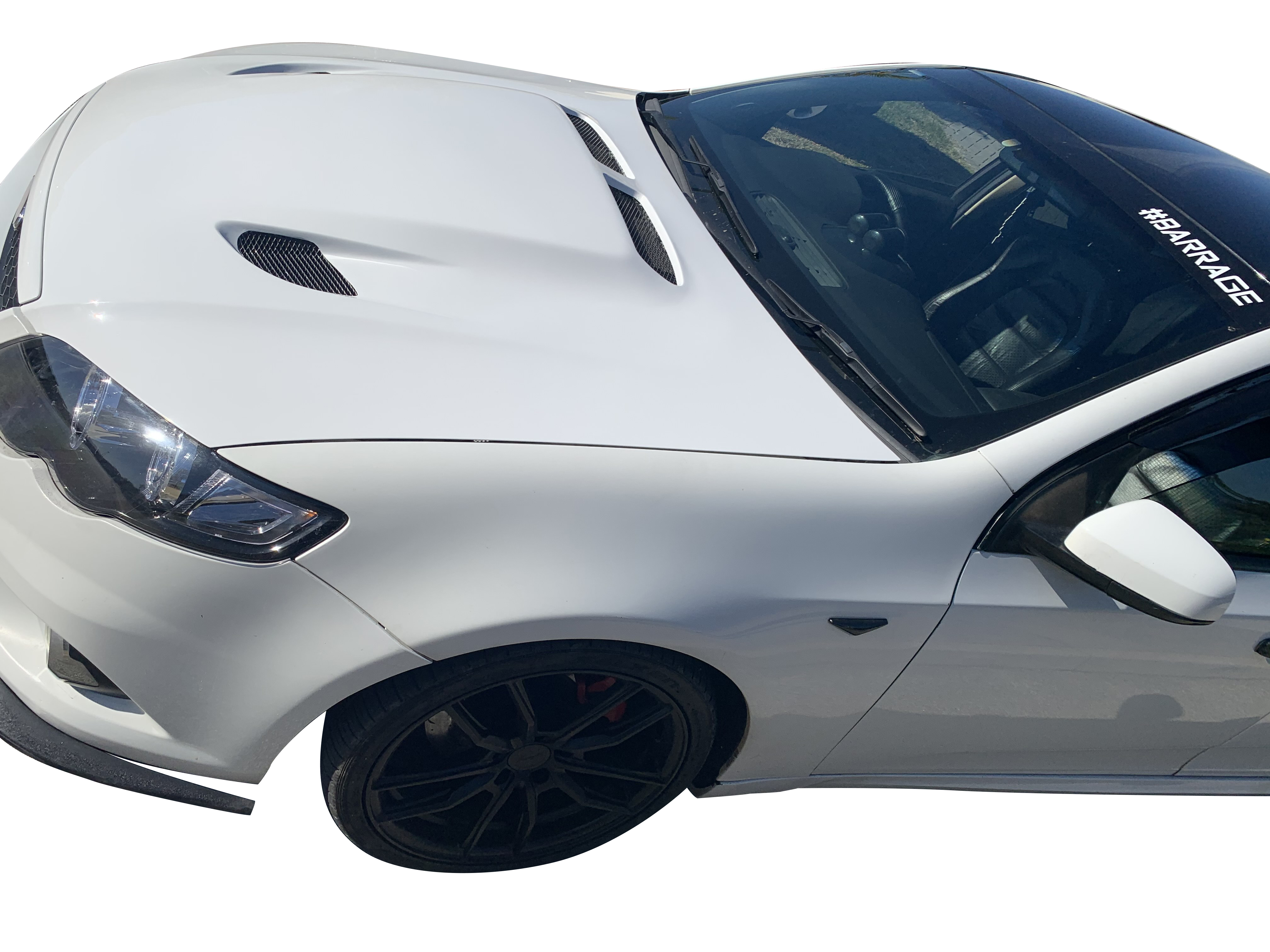 FG GT Style Bulge Bonnet Scoop Boss