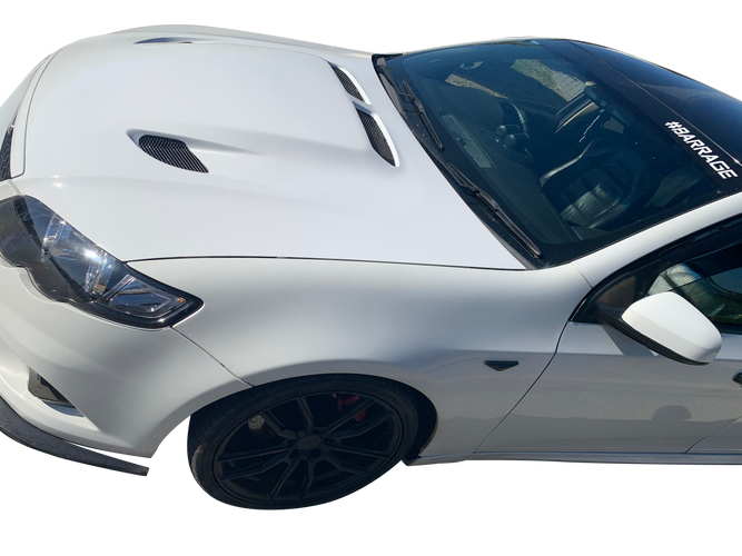 FG GT Style Bulge Bonnet Scoop Boss