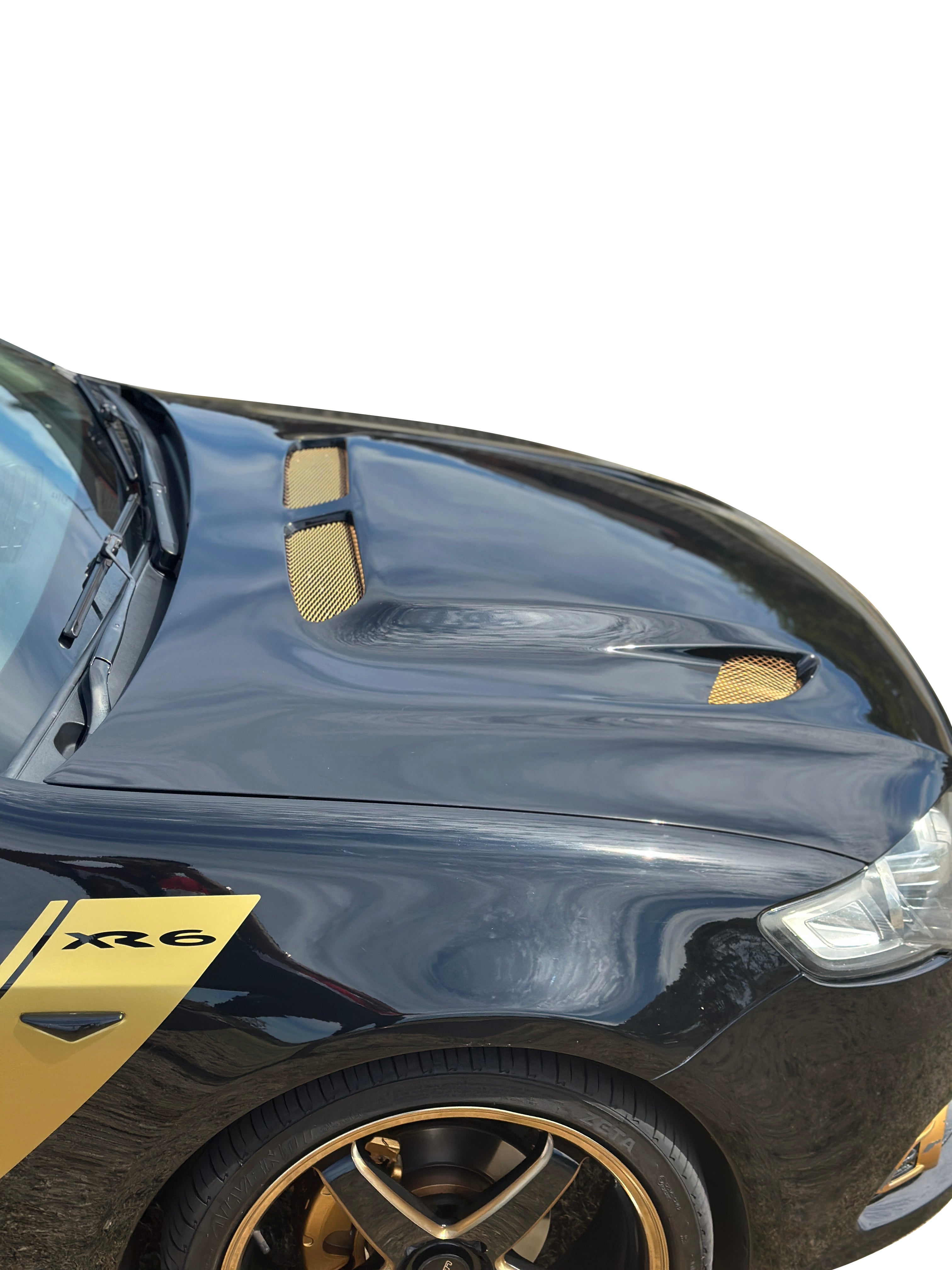 FG GT Style Bulge Bonnet Scoop Boss