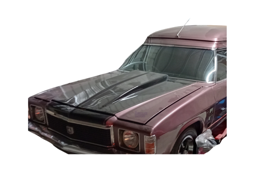 HZHJHXWB Bonnet with 3" Reverse Cowl