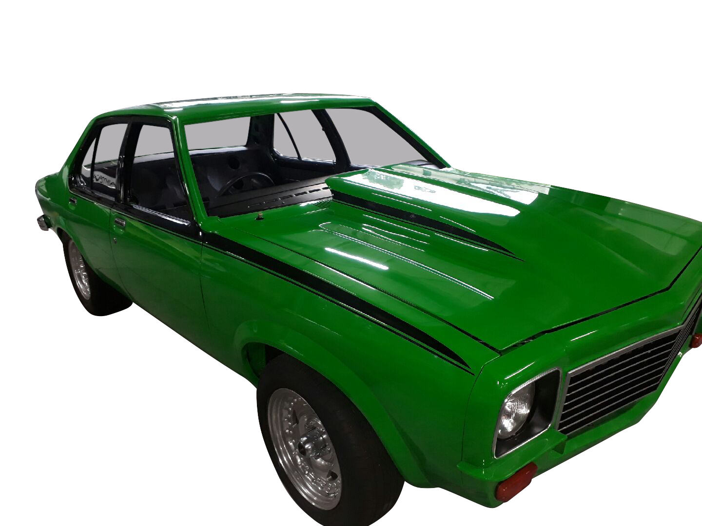 Torana LH LX Custom Fibreglass Bonnet with 4 inch Reverse Cowl