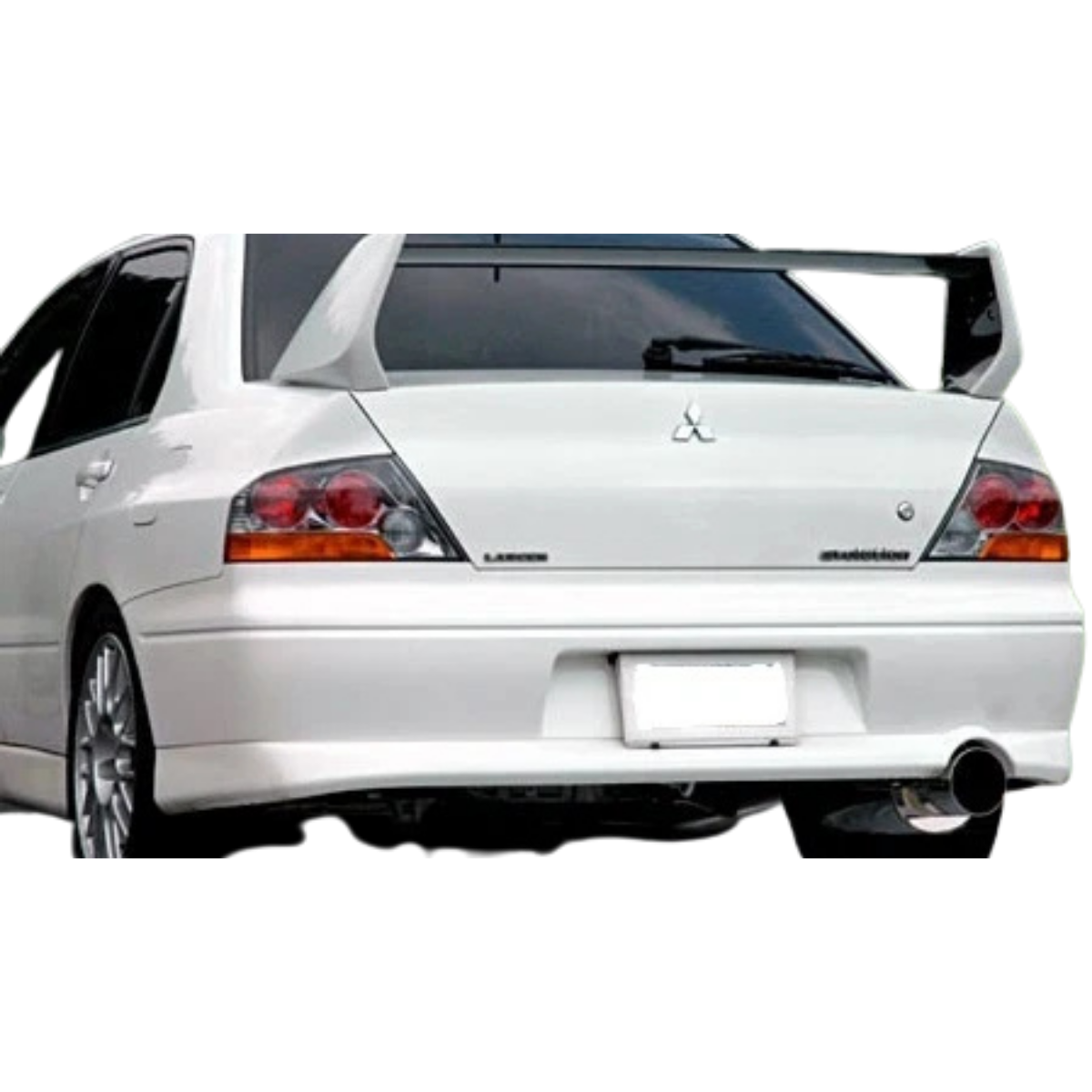 Mitsubishi Lancer CH EVO 8 Rear Bar with Integrated Lip