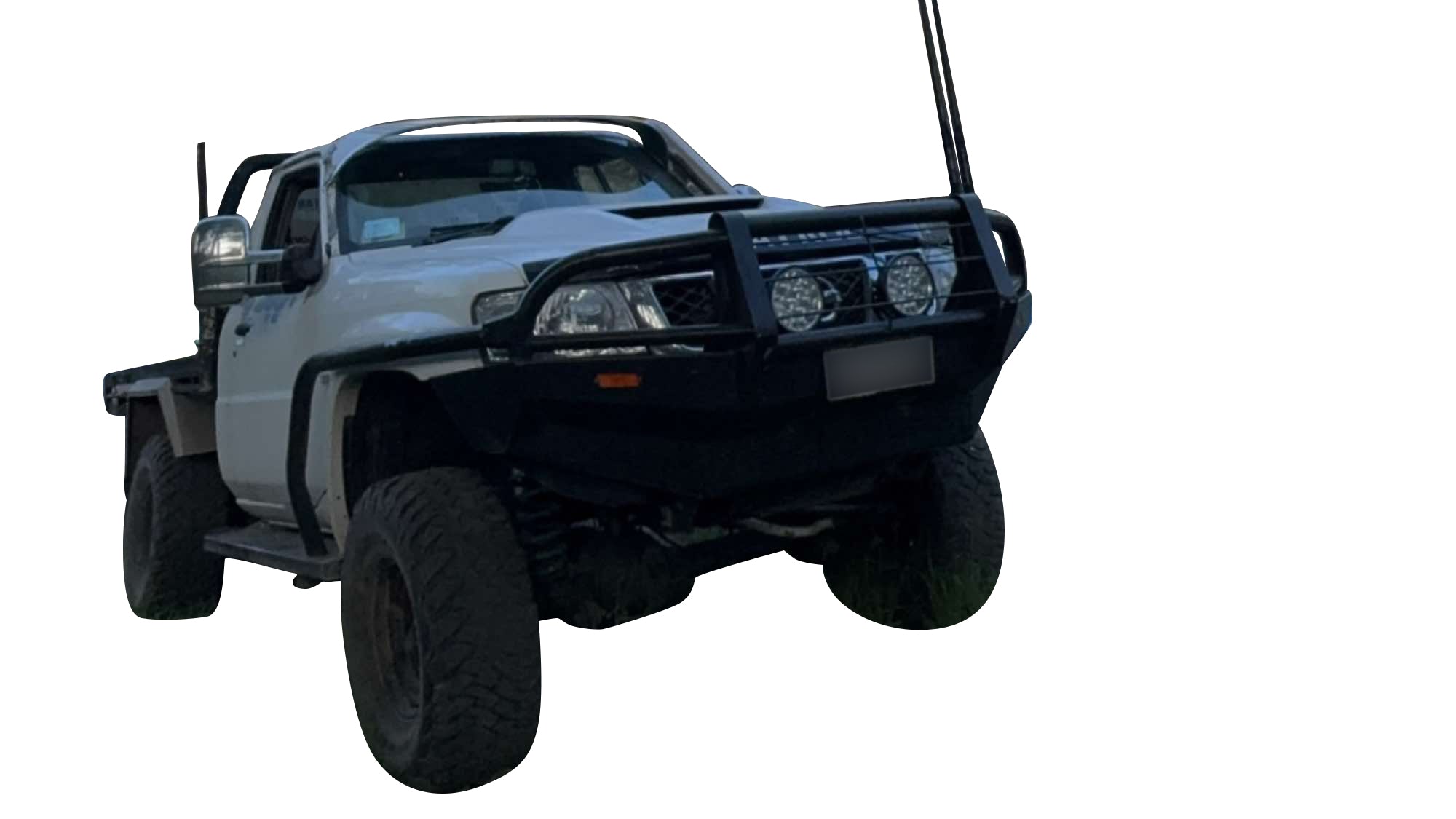4WD 79 series style V8 Scoop to suit GU Series 4 Patrol