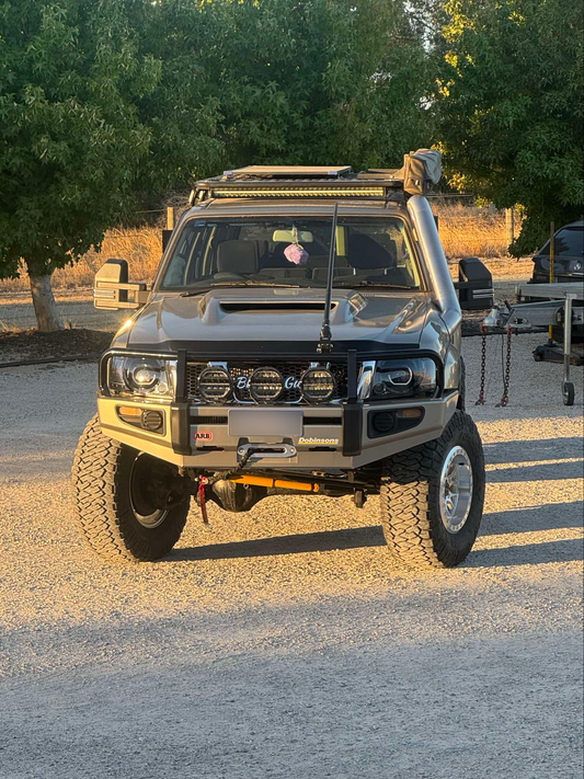 4WD 79 series style V8 Scoop to suit GU Series 4 Patrol