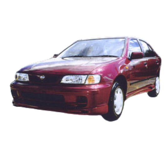 Pulsar N15 Hatch Fluted Front Spoiler suits (5/1998 -6/2000) Talon Bodykit Style