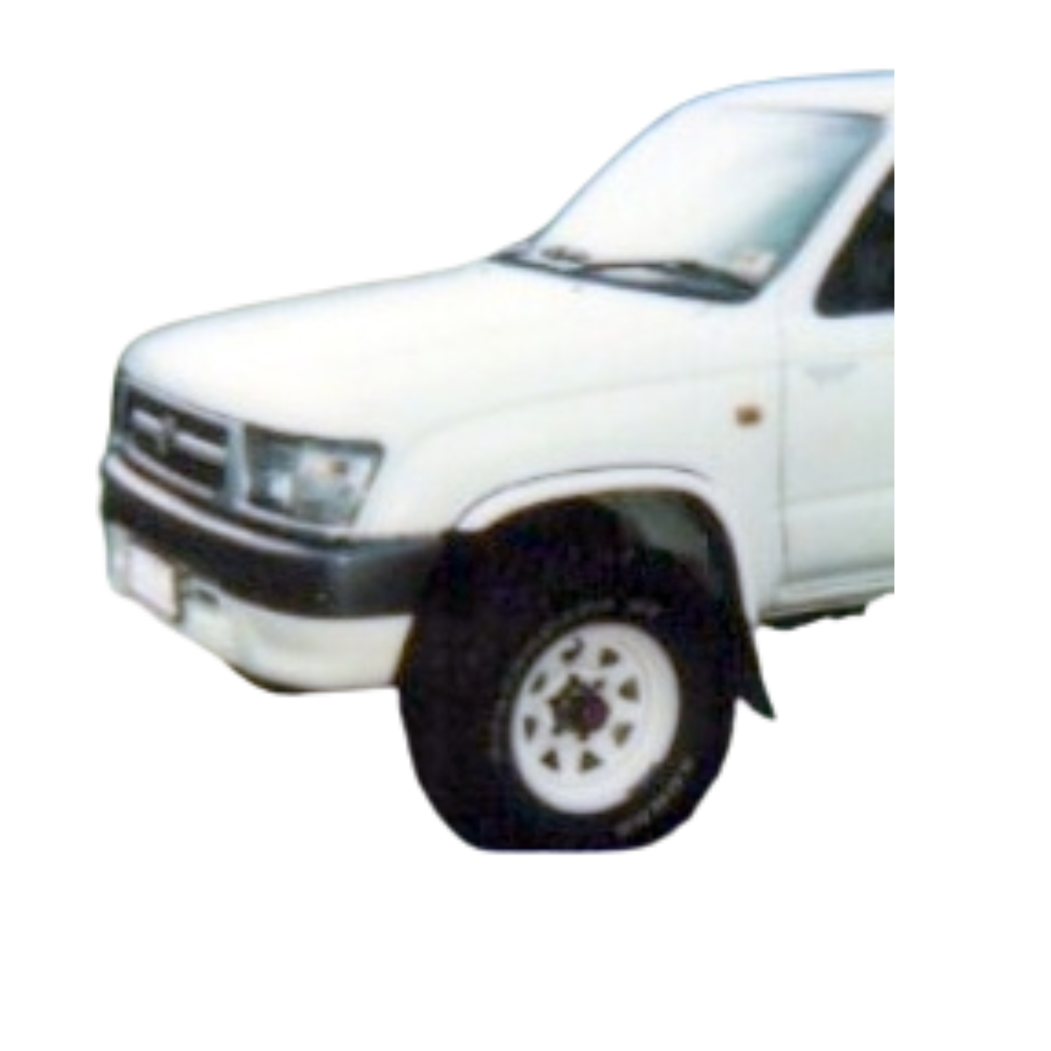 Hilux 10/97 - 03/05 Front Flares (pair) Underlip Delux Style