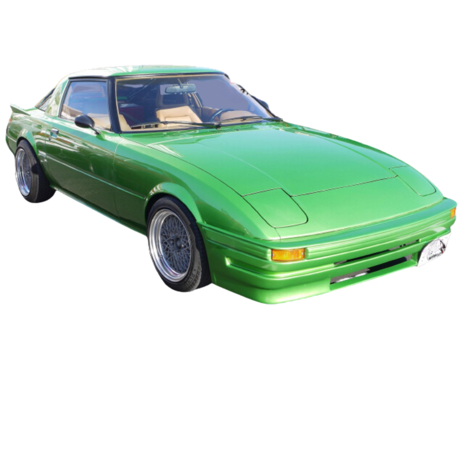 Factory Green Rx7 Mazda RX7 Series 1,2,3 Full Front Bumper Bar Air Dam Spoiler