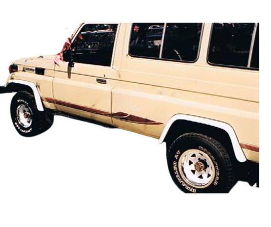 75/78 Series Troop Carrier Underlip Front and Rear Flares (4)
