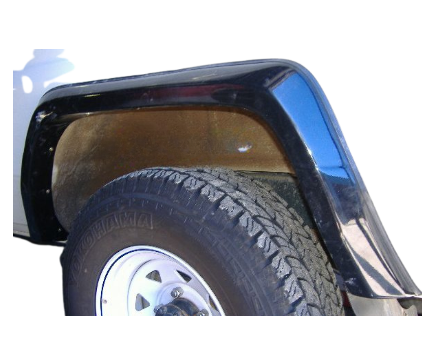 75 78 Series  Troop Carrier Front & Rear Flares (without long range fuel tank) (4)