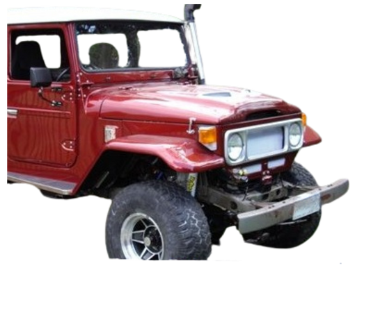 FJ40 FJ45 FJ47 HJ45 HJ47 BJ40 BJ42 Guards 115mm (4 1/2") Wider (Pair)