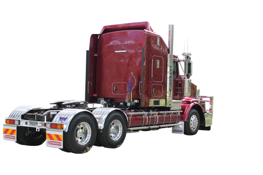 Ducktail suits Kenworth
