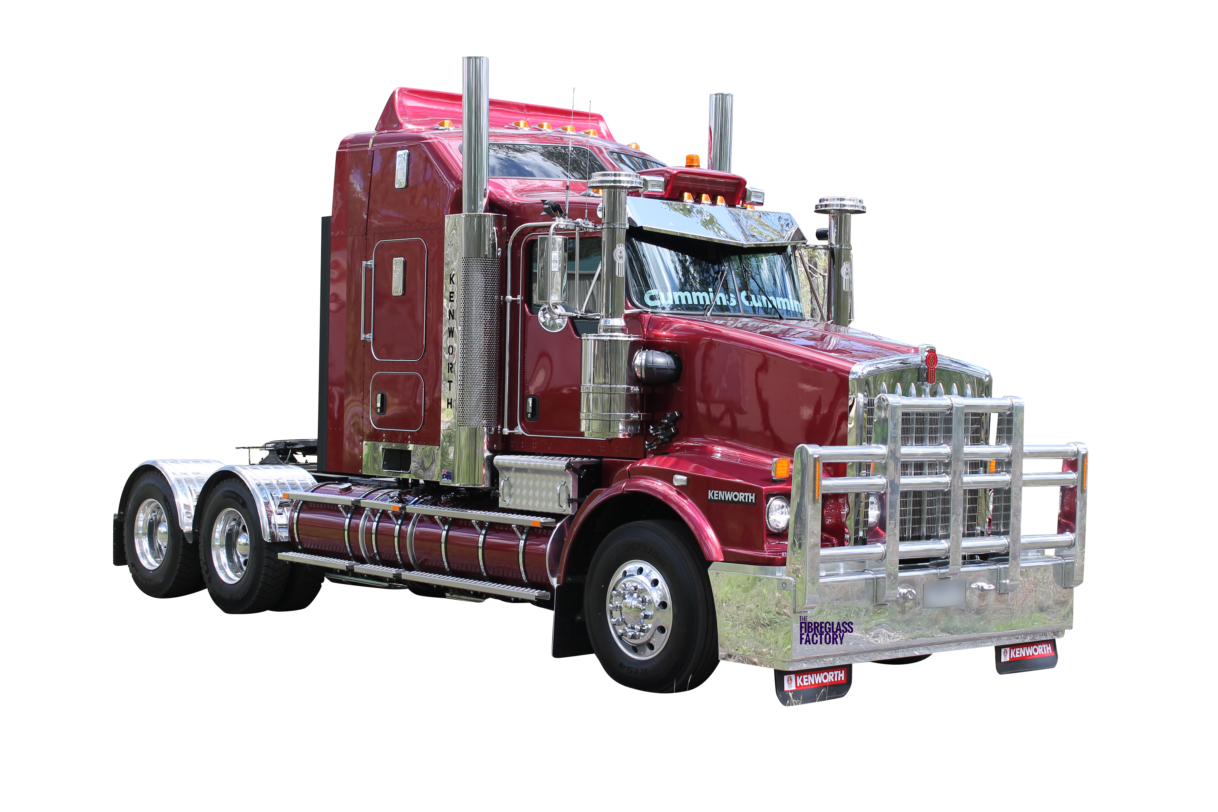 Ducktail suits Kenworth
