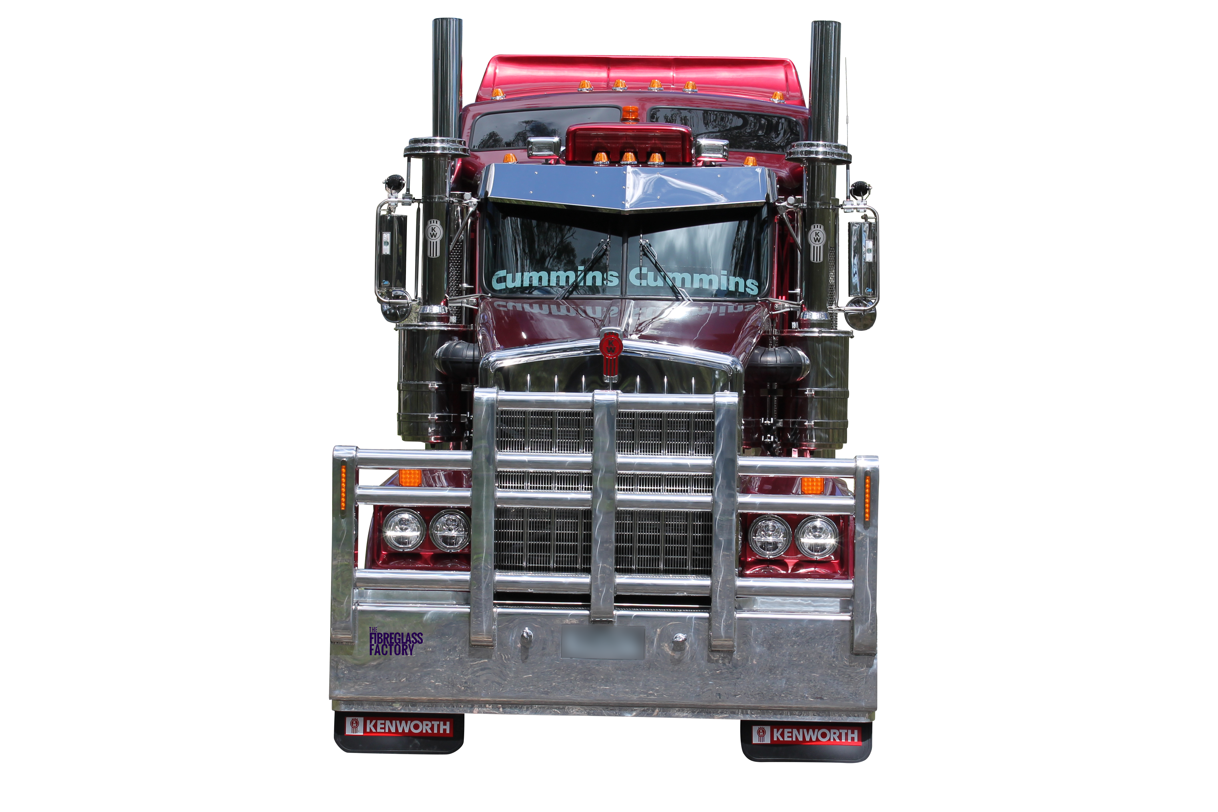 Ducktail suits Kenworth