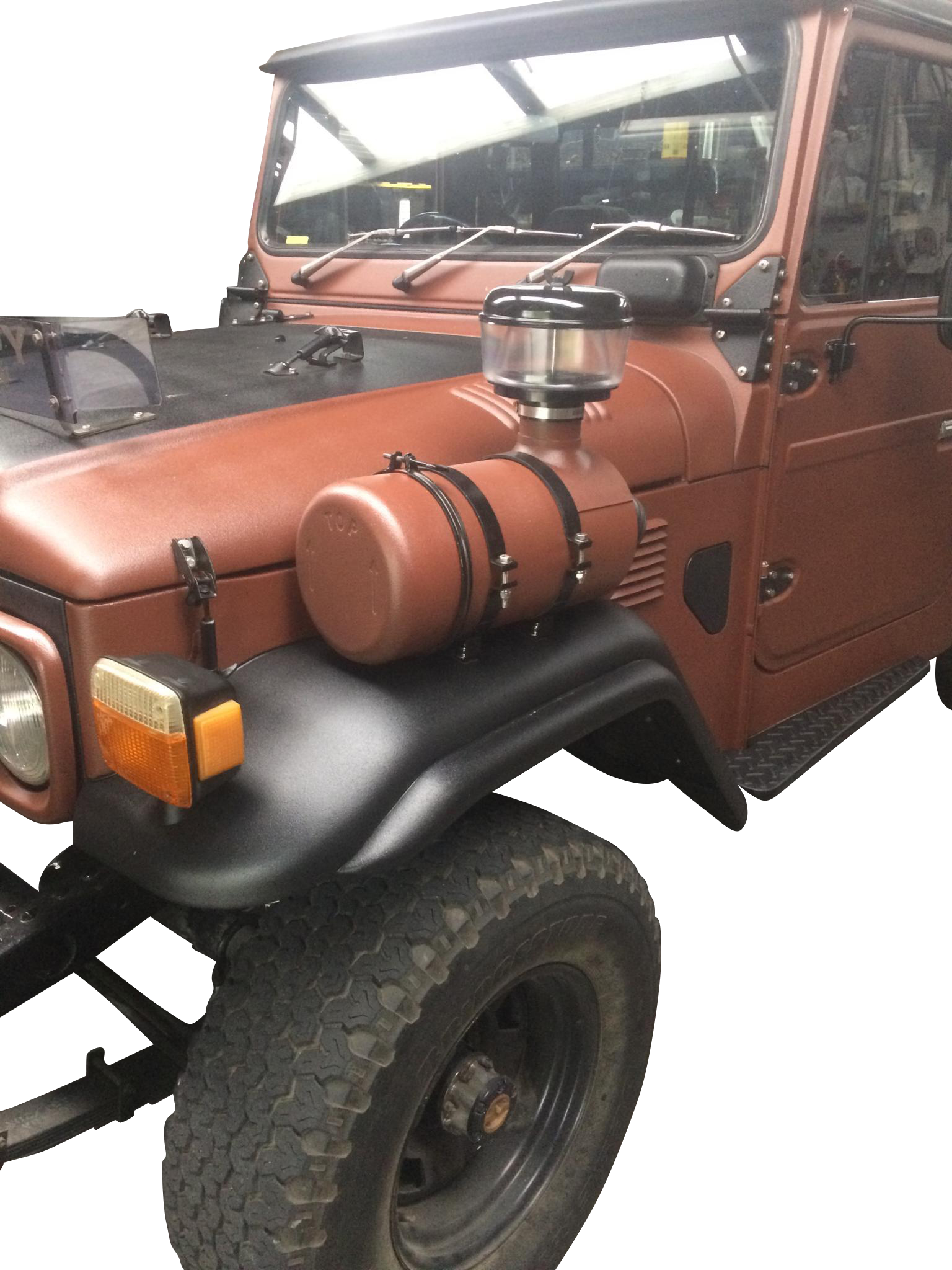 FJ40 FJ45 FJ47 HJ45 HJ47 BJ40 BJ42 Front Flares & Fitting Kit suits Toyota