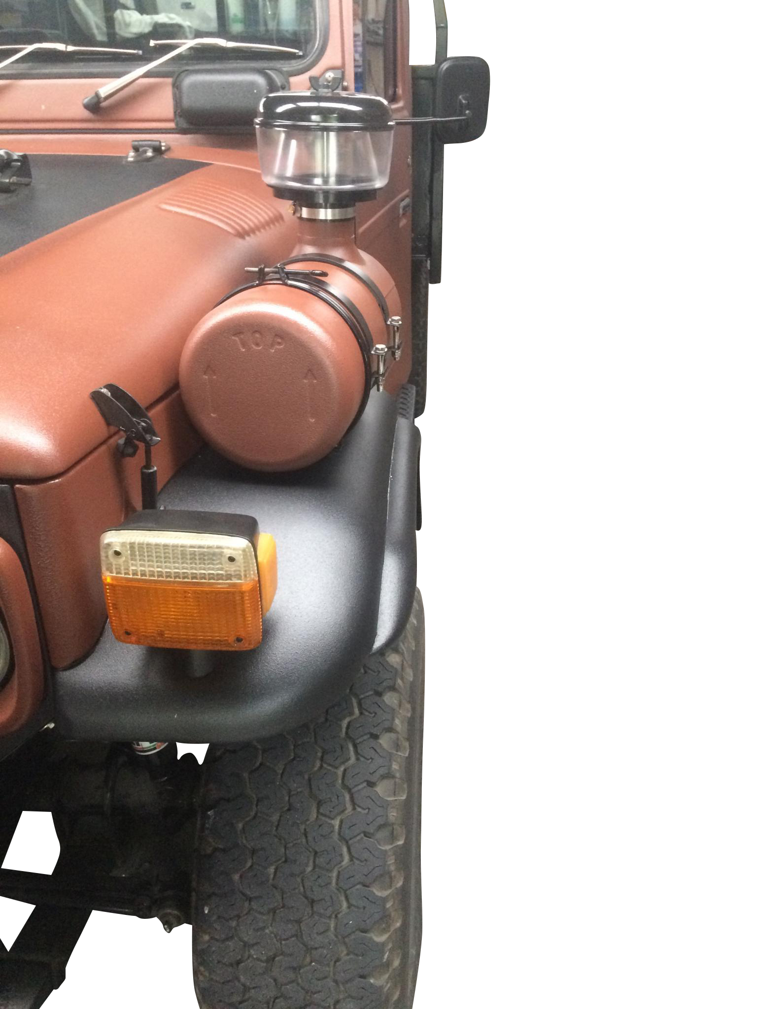 FJ40 FJ45 FJ47 HJ45 HJ47 BJ40 BJ42 Front Flares suits Toyota