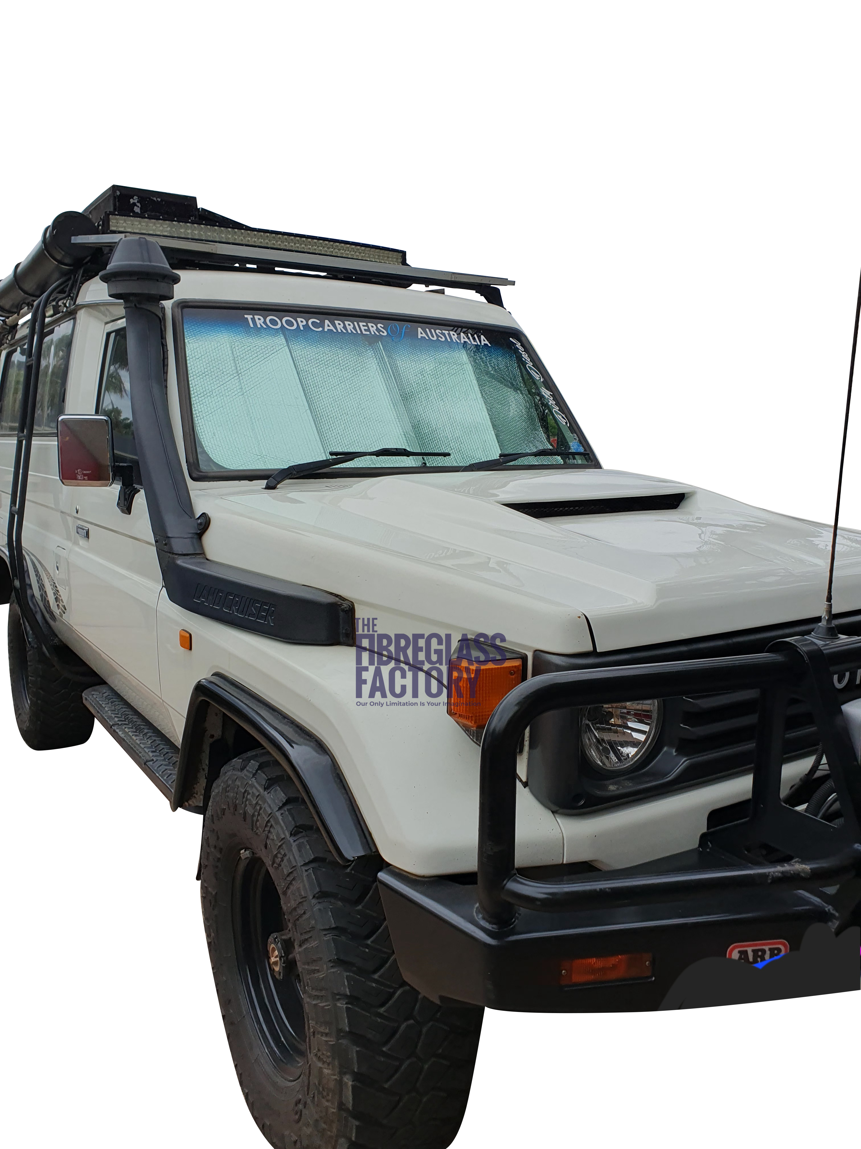 Landcruiser 79 series V8 Scoop to suit 75 series Toyota Landcruiser 4WD