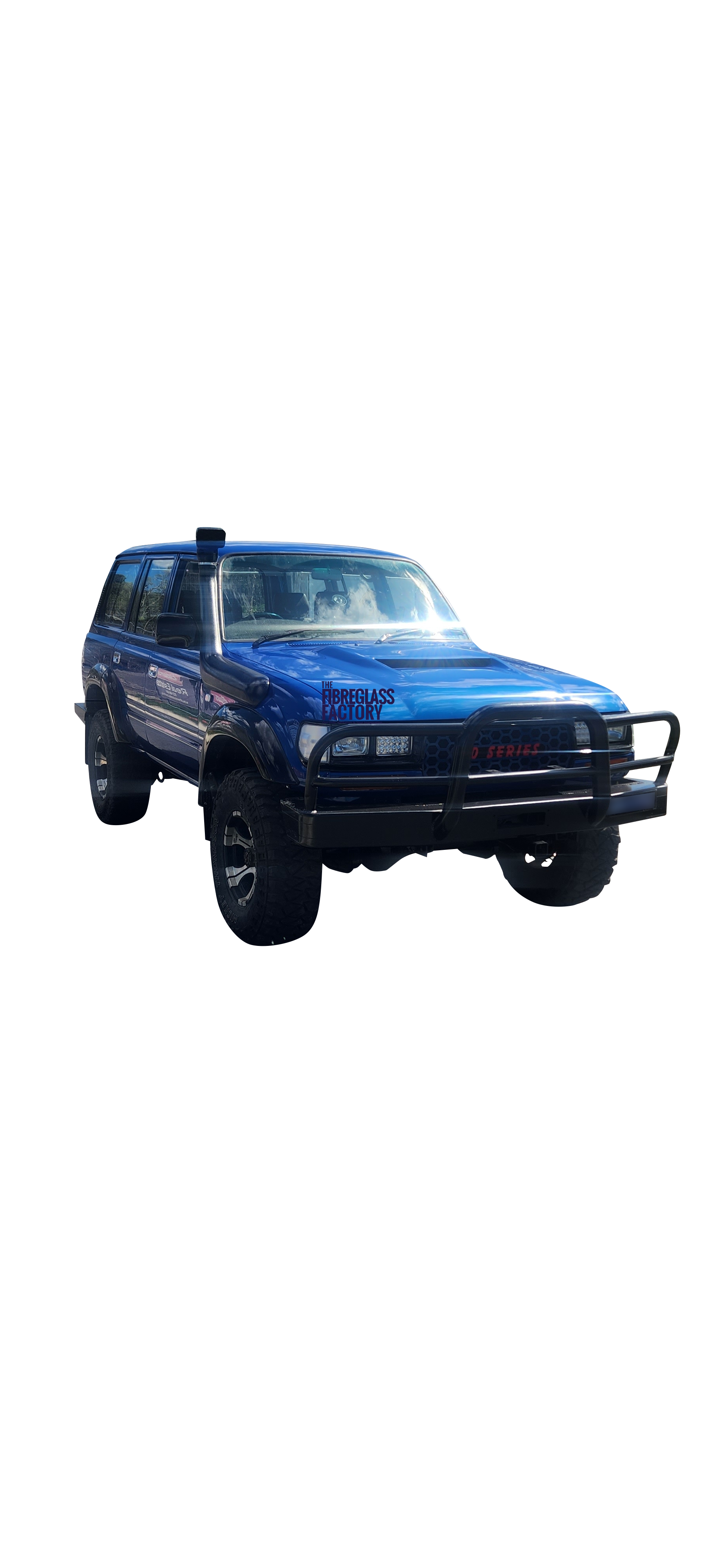 4WD 79 series style V8 Scoop to suit 80 series Toyota Landcruiser