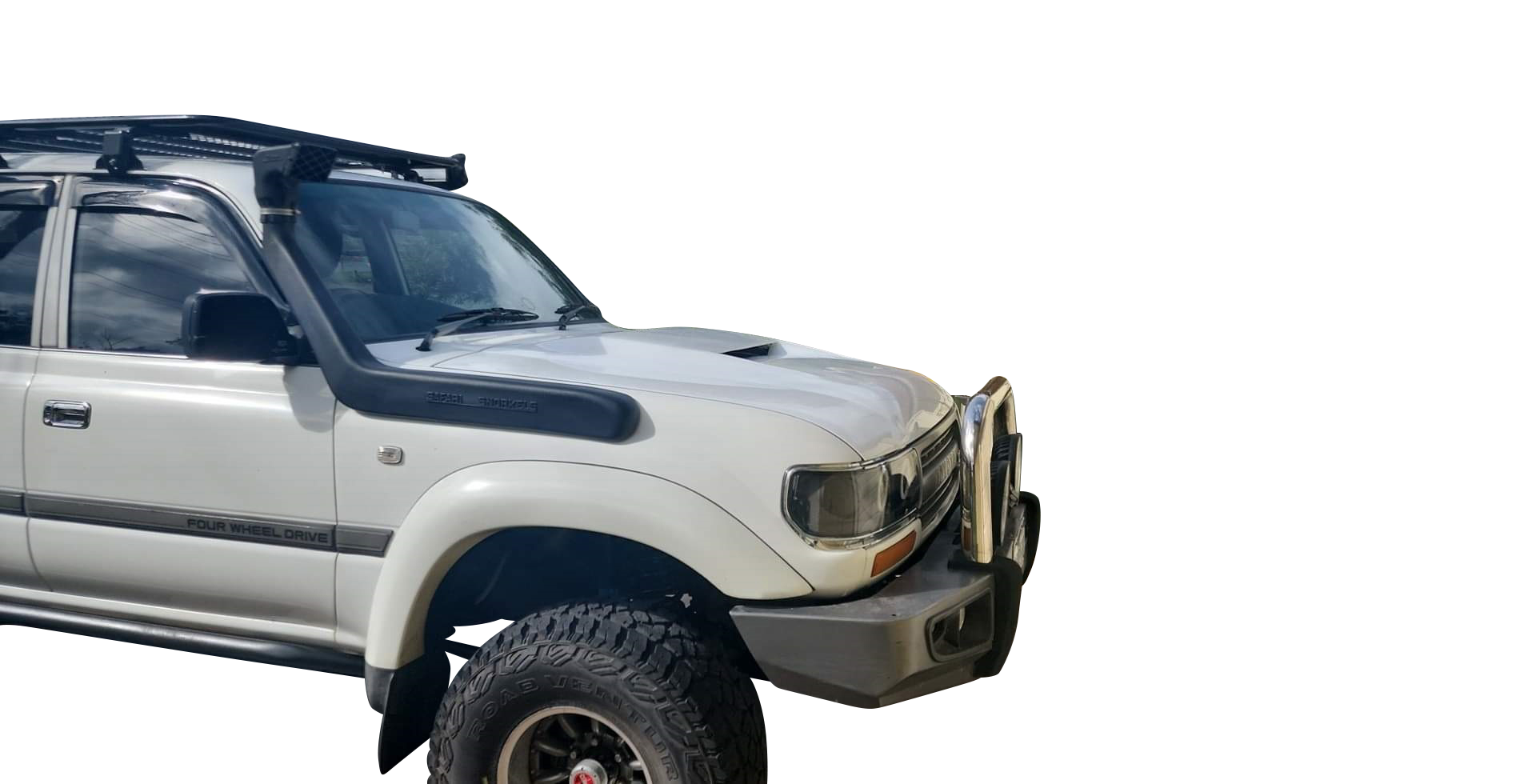 4WD 79 series style V8 Scoop to suit 80 series Toyota Landcruiser