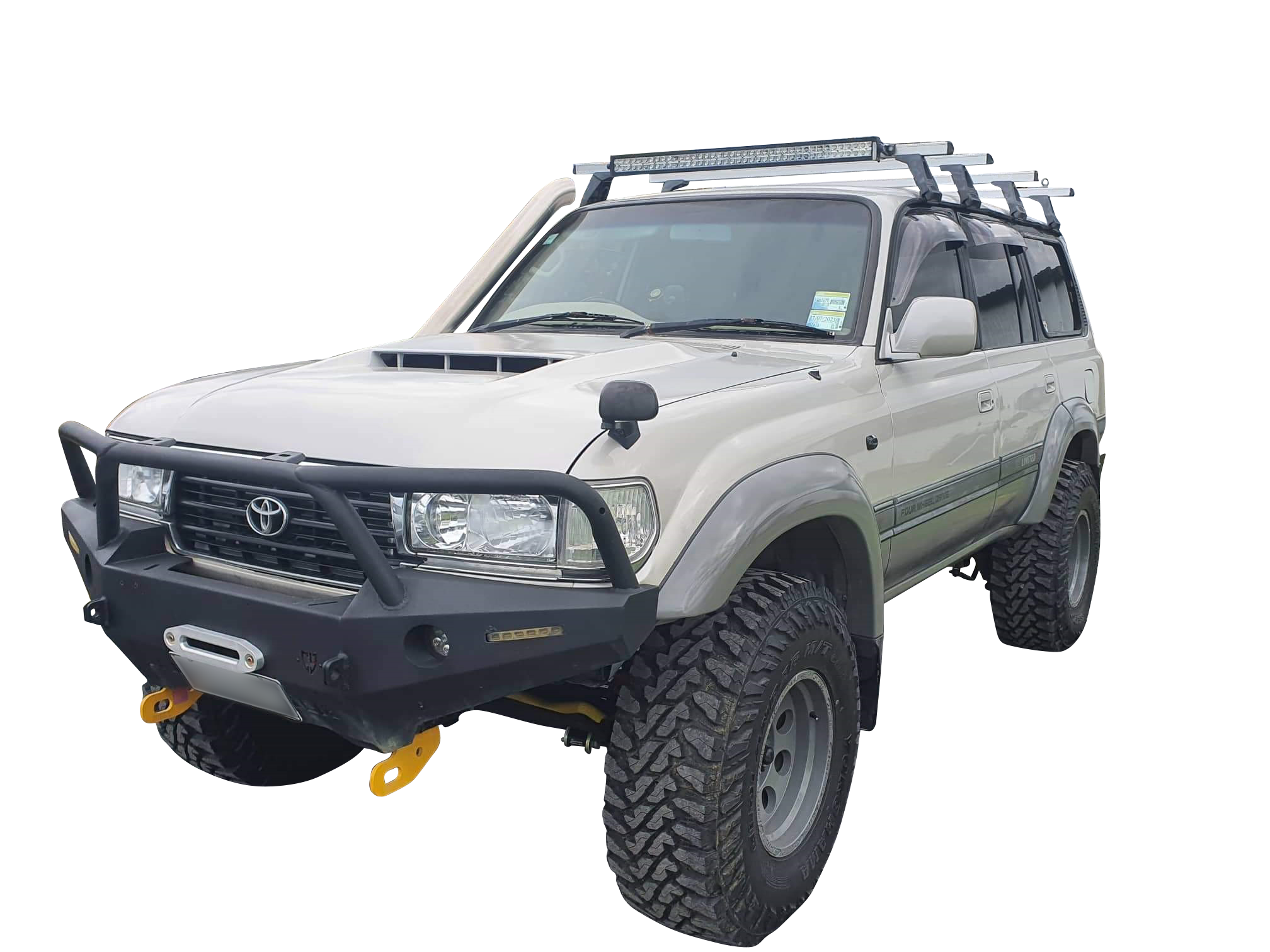4WD 79 series style V8 Scoop to suit 80 series Toyota Landcruiser