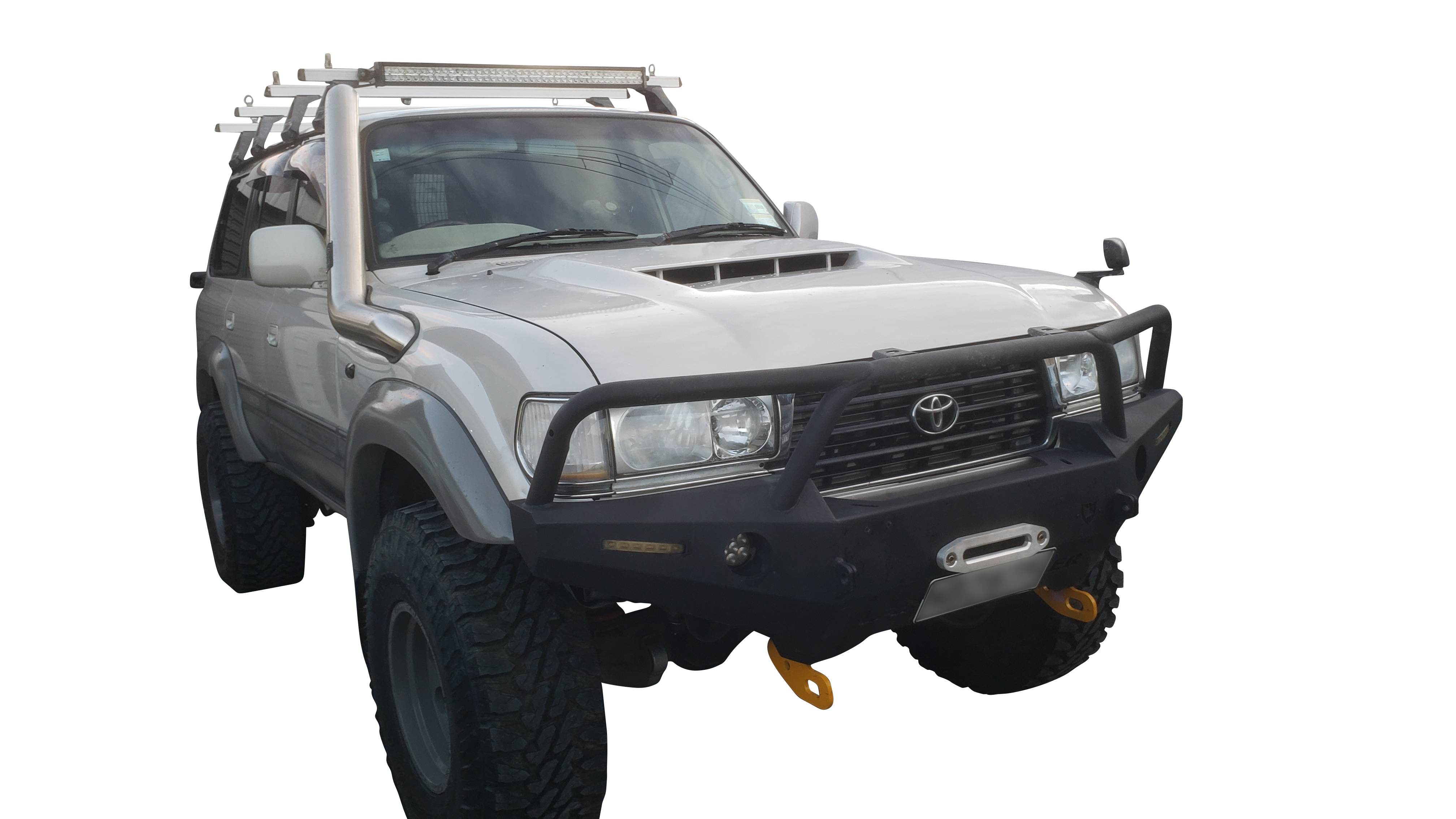 4WD 79 series style V8 Scoop to suit 80 series Toyota Landcruiser