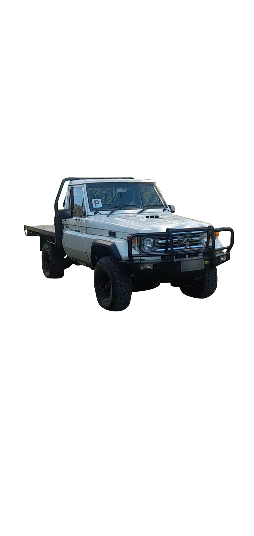 75 Series Front Flares Suits Landcruiser