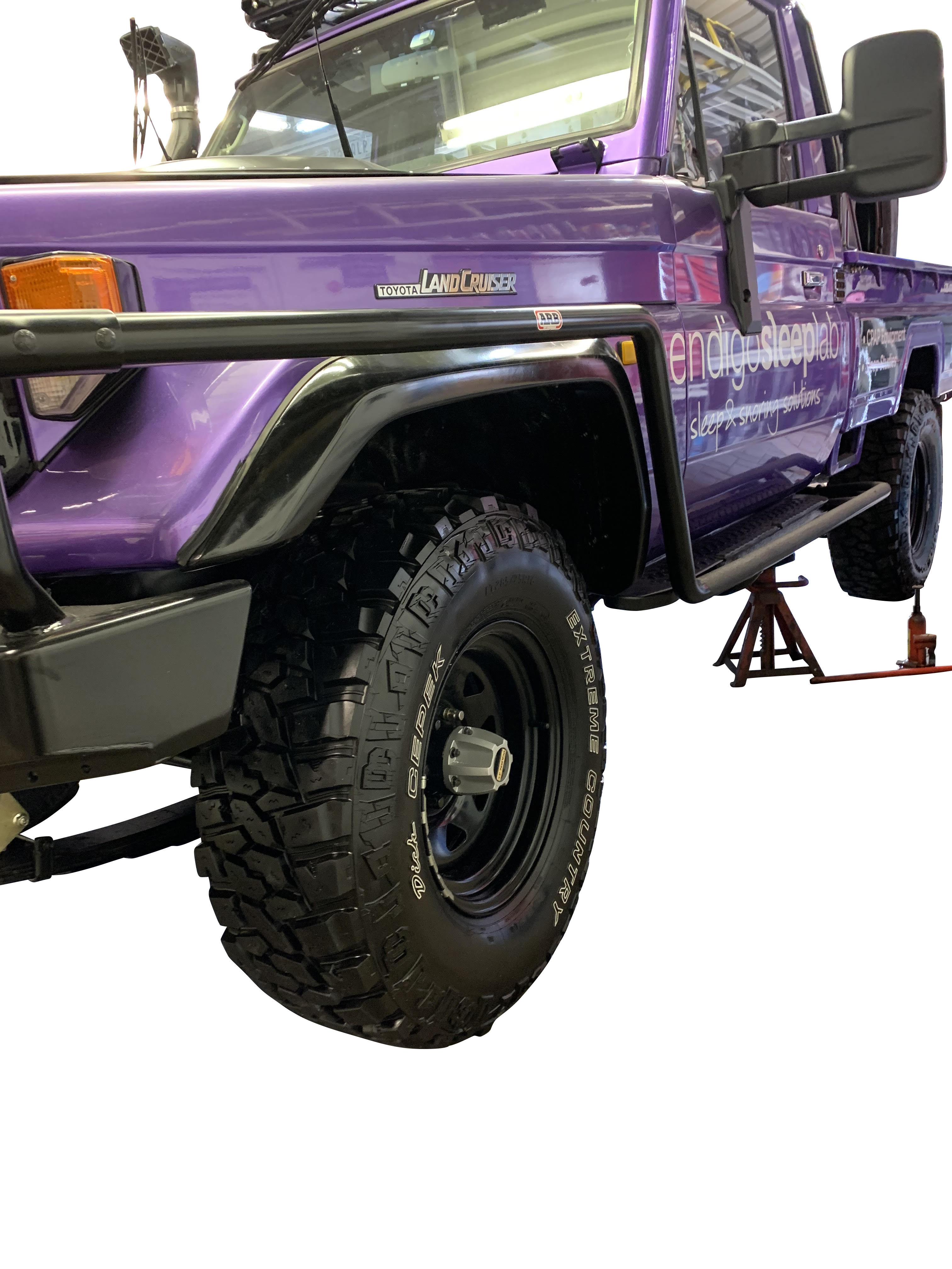 75 Series Front Flares Suits Landcruiser