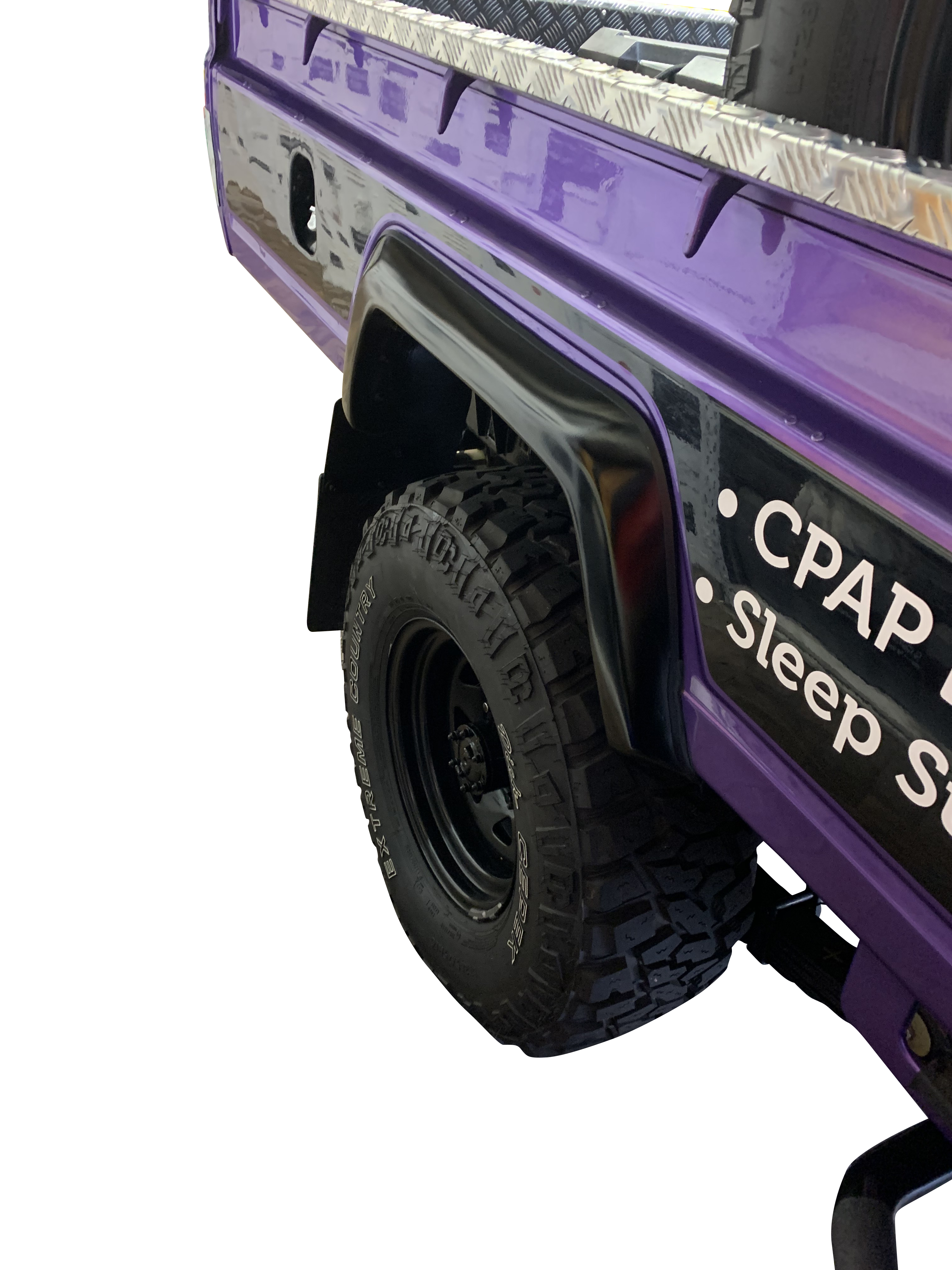 75 Series Ute Rear Flares Suits Landcruiser