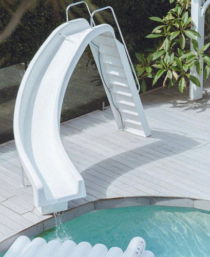 Pool Slide Left Bend 3.5m