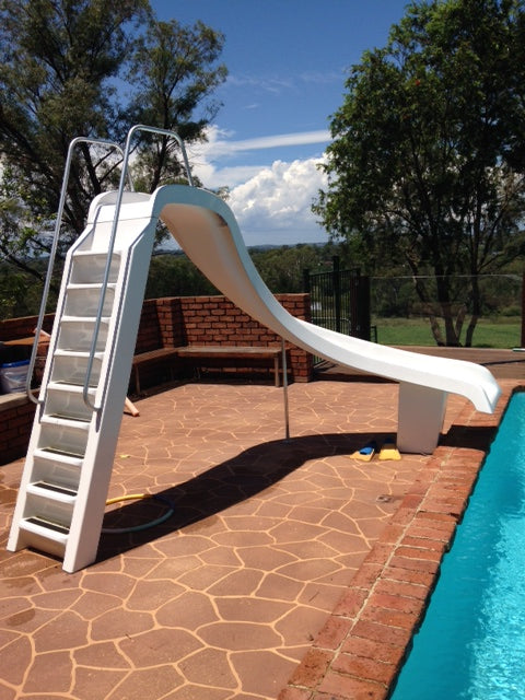Pool Slide Right Bend 3.5m
