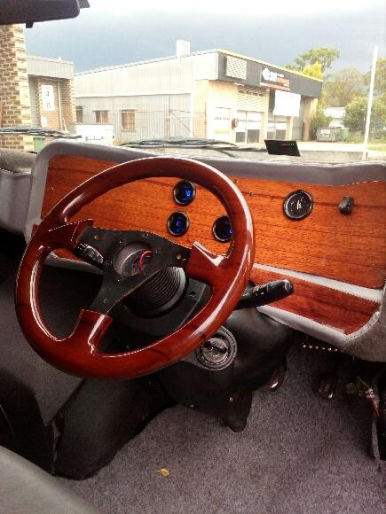 Easy Roller Custom Dash Bedford CF Van Fibreglass