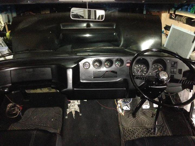 Easy Roller Custom Dash Bedford CF Van Fibreglass