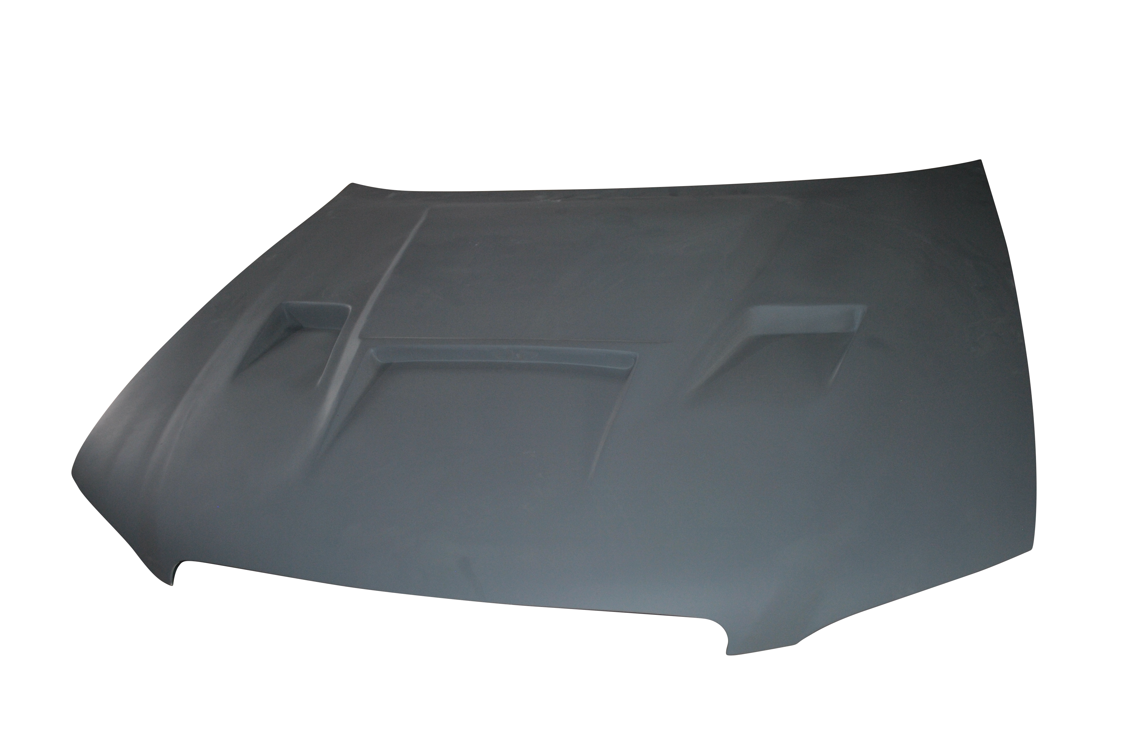 BA steel bonnet with BA Bulge with Slits and Vents Moulded