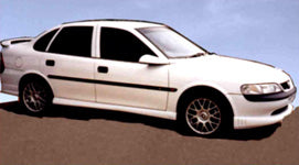 Vectra JR-JH Hatch ZIR Bodykit Front spoiler  (1997-7/1/1999)