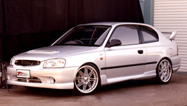 Accent LB Hatch Front Skirt (5/2000 -2/2003) WRC Bodykit Style