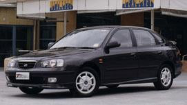 Elantra XD Hatch Front Spoiler (2000- 9/2003)