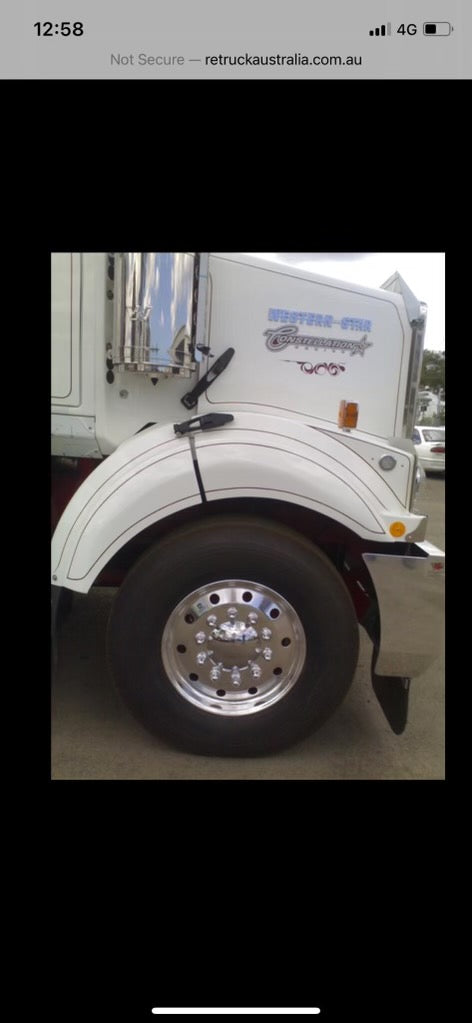 Front Flares Flat Style to suit Western Star 4800