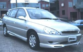 Rio Front Spoiler Sedan and Hatch (7/2000 - 12/2002) Talon Style