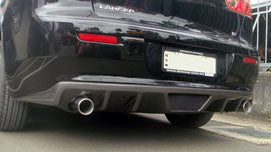 CJ Lancer Sedan Rear Diffuser VRX Bodykit Style (11/2007-)