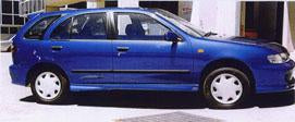 Pulsar N15 Hatch Side Skirts (5/1998 - 6/2000) Stealth Bodykit