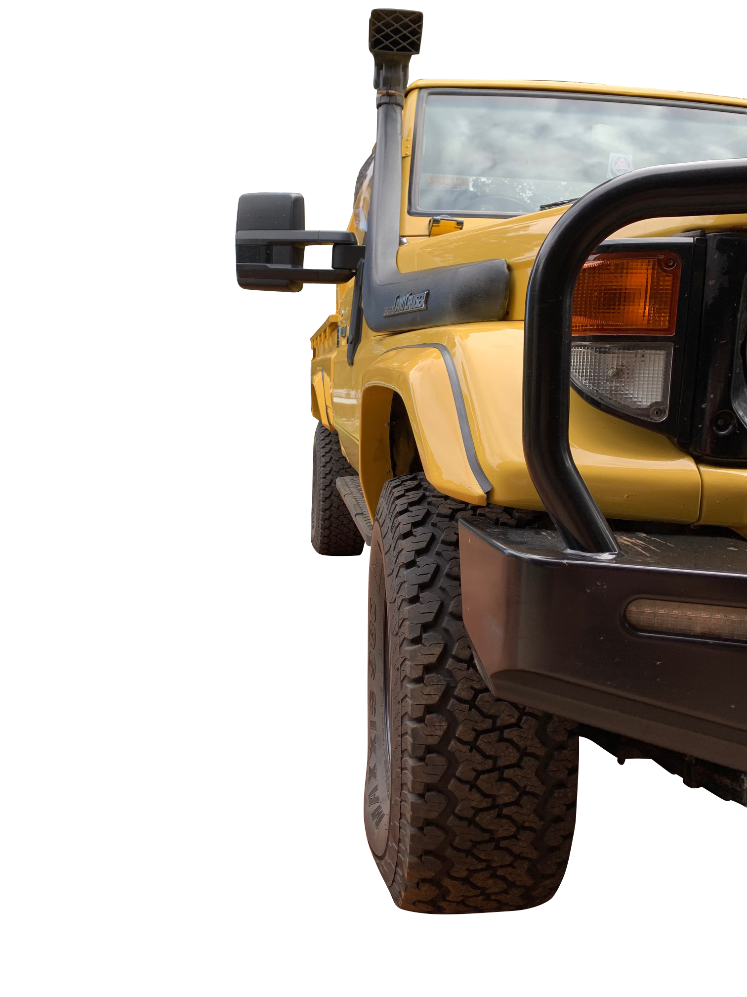75 Series Front Flares Suits Landcruiser